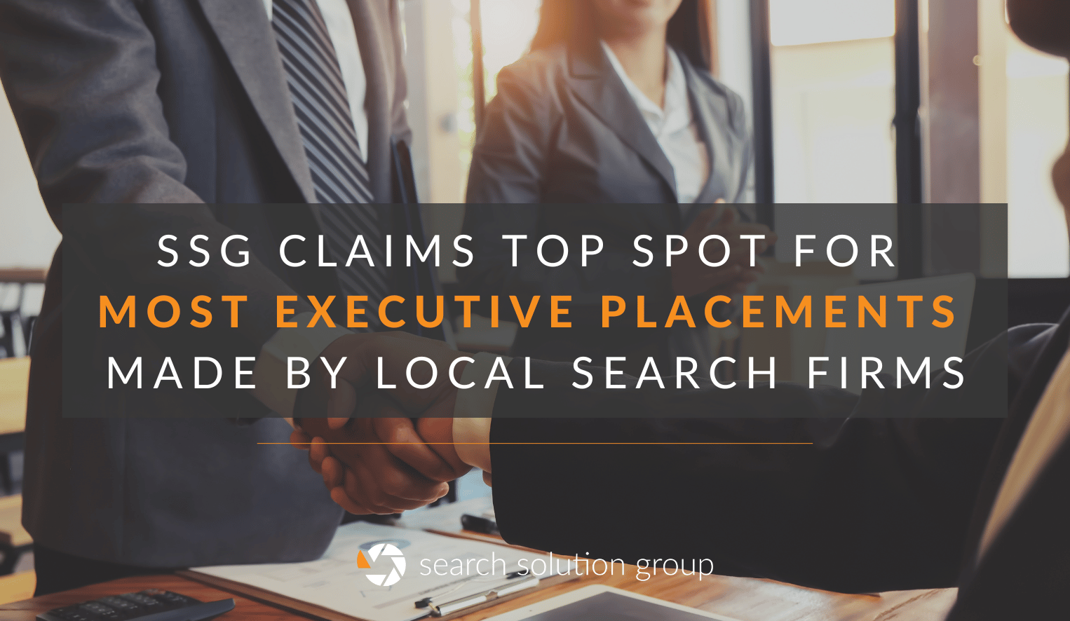 SSG Claims Top Spot for Most Executive Placements made by Local Search Firms, as Ranked by Charlotte Business Journal