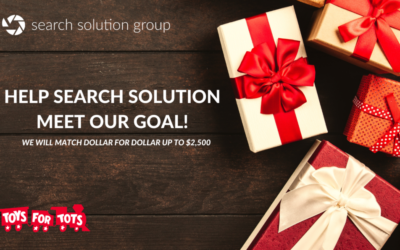 Search Solution Group Gives Back to Charlotte Community this Holiday Season by Fundraising for Toys for Tots