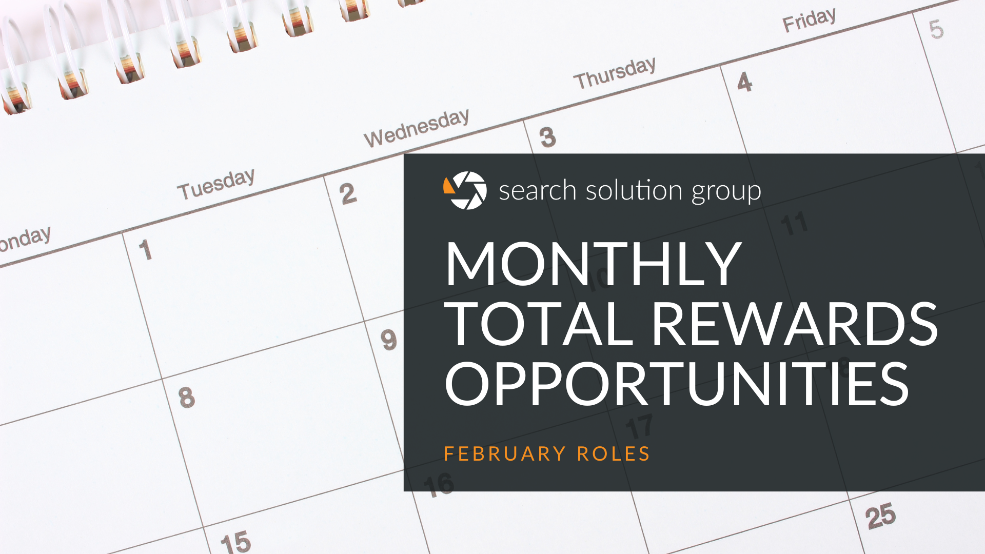 Monthly Total Rewards Opportunities – February