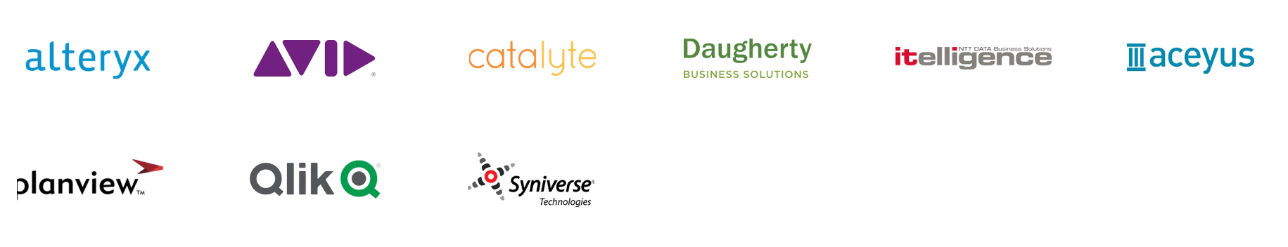 our technology client logos