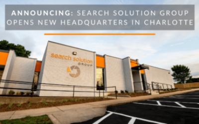 Search Solution Group Announces New Location in the Charlotte Community