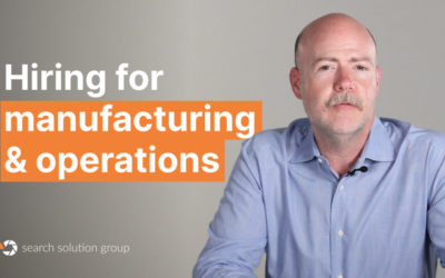 Manufacturing & Operations Recruitment Firm | Search Solution Group