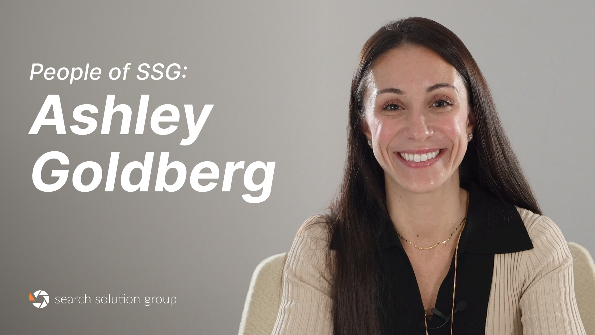 The People of SSG: Q&A with Ashley Goldberg