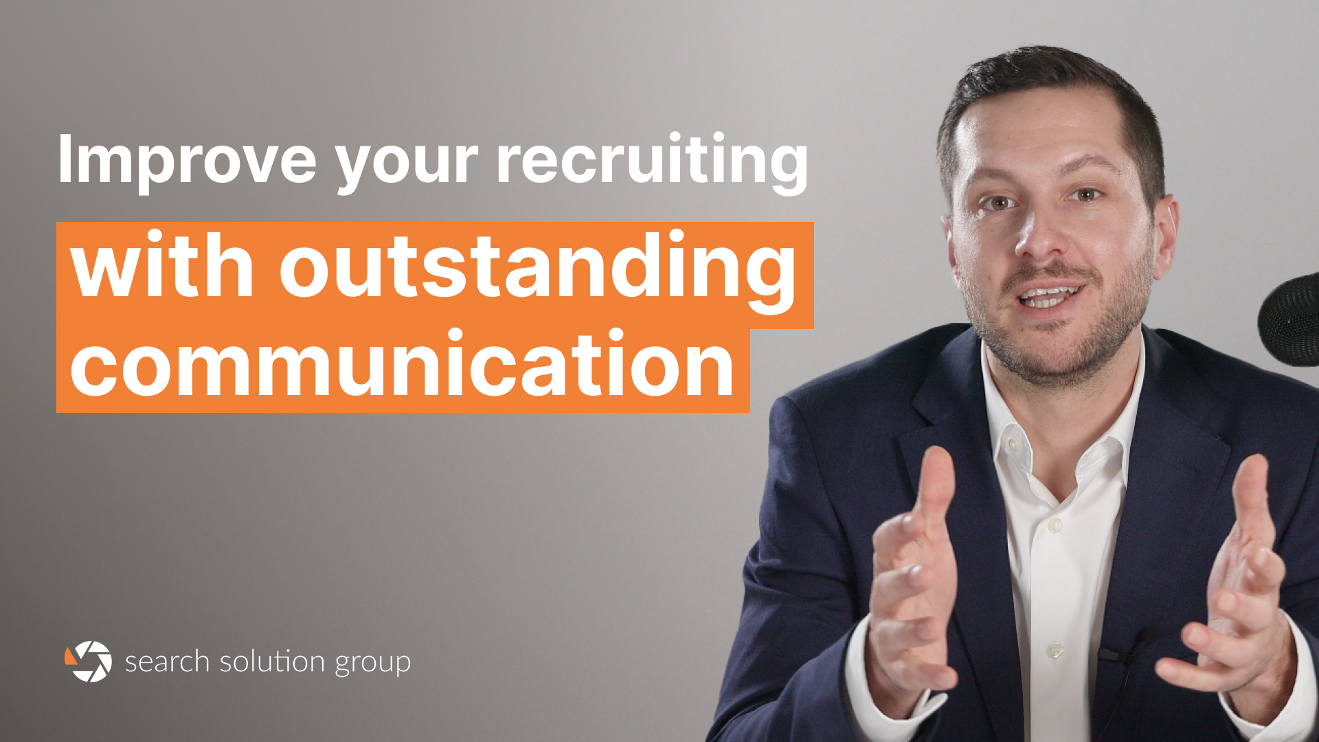 Director of Marketing Greg Moores talks about how to best communicate when recruiting.
