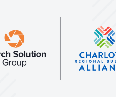 Search Solution Group logo and Charlotte Regional Business Alliance logo.