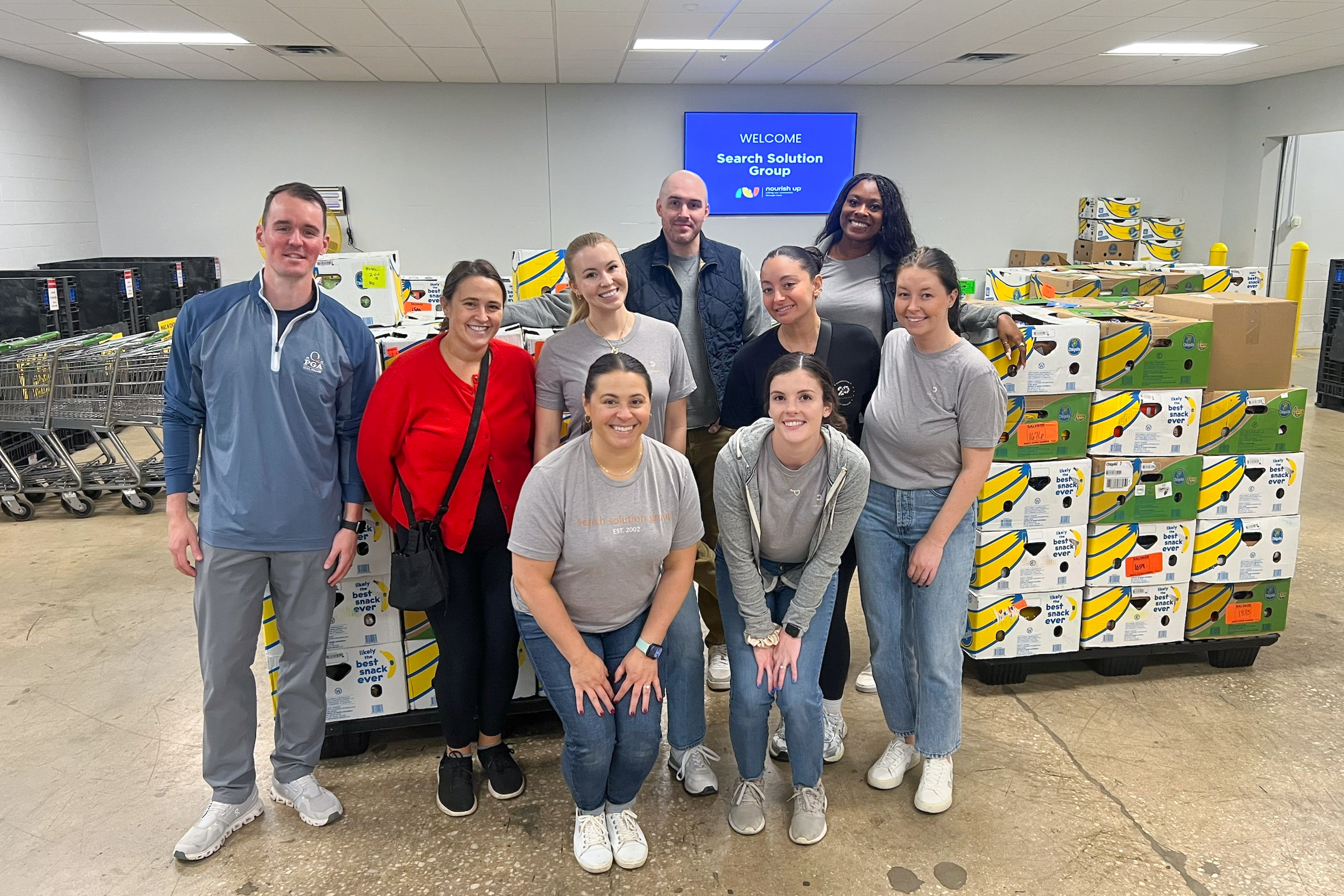 SSG workers a Nourish Up event