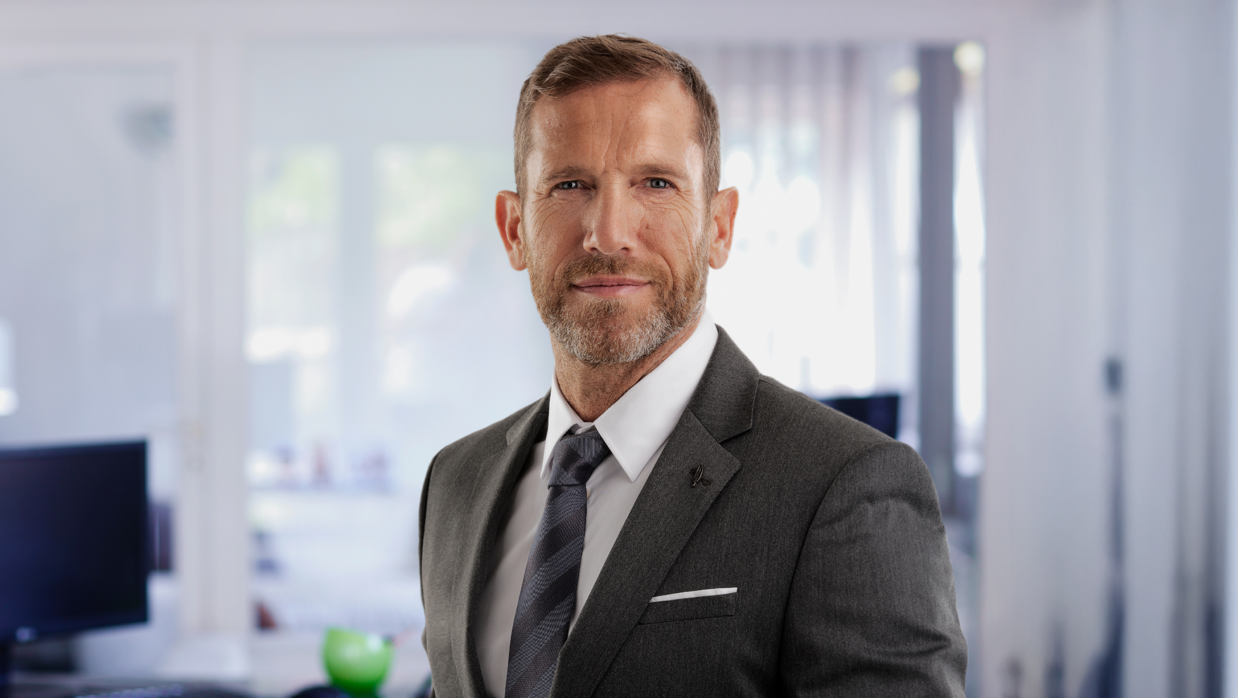 Male CTO in office